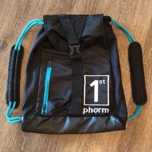 Drawstring computer backpack - 1st Phorm